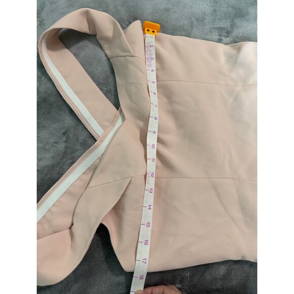 NWT‎ Dessy OFF-THE-SHOULDER CUFF TRUMPET GOWN WITH FRONT SLIT CAMEO Size 12 R - Picture 14 of 15